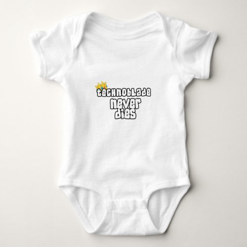 Technoblade Never Dies Baby Bodysuit
