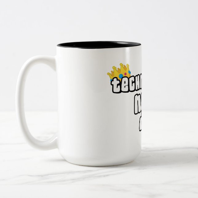 Technoblade Never Dies Two-Tone Coffee Mug (Left)