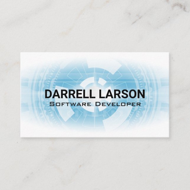 Technology Background | Circuits Business Card (Front)
