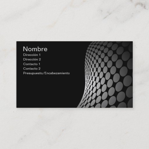 Customizable Technology Business Card