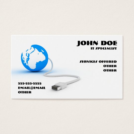 Technology Business card