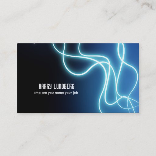 Customizable technology business card
