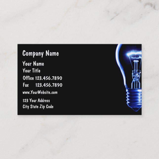 Technology Business Cards (Front)