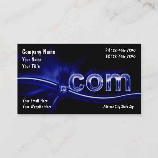 Customizable Technology Business cards