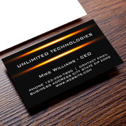 Technology Cool Business Cards Design at Zazzle