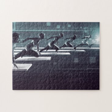 Technology Innovation and Empowered Business Jigsaw Puzzle Technology Innovation and Empowered Business Jigsaw Puzzle