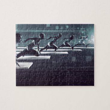 Technology Innovation and Empowered Business Jigsaw Puzzle Technology Innovation and Empowered Business Jigsaw Puzzle