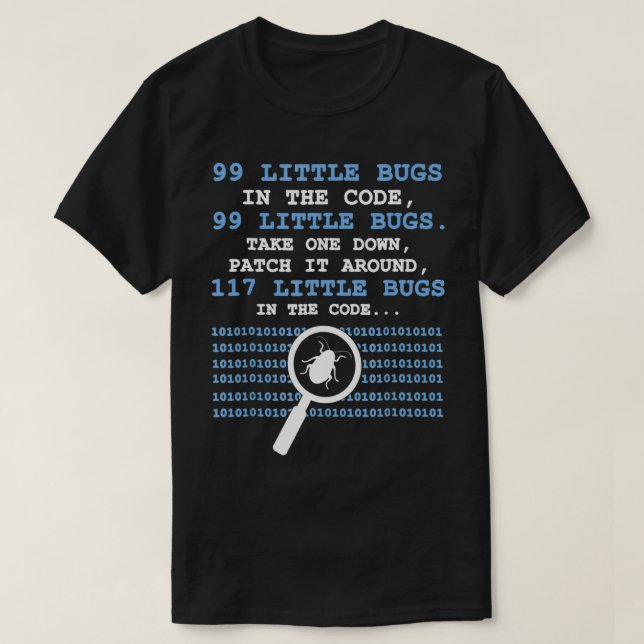 Technology Software Script HTML Network 99 little  T-Shirt (Design Front)