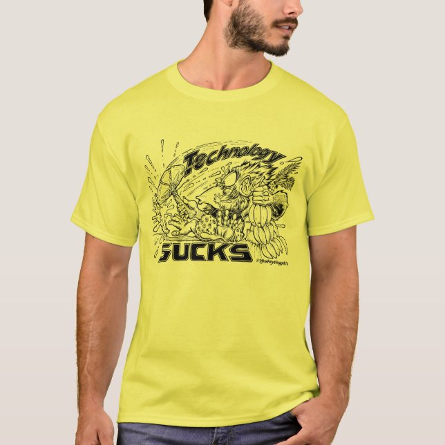 technology sucks T-Shirt (Front)