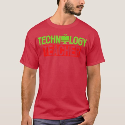 Technology Teacher Computer Science Coding Educato T_Shirt