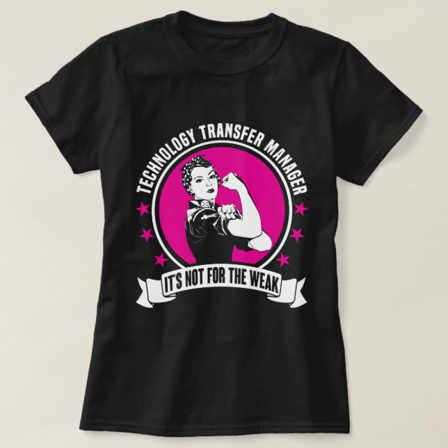 Technology Transfer Manager T-Shirt (Design Front)