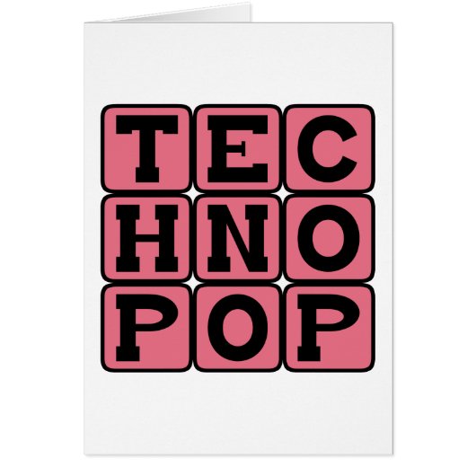 Technopop, Music Genre (Front)