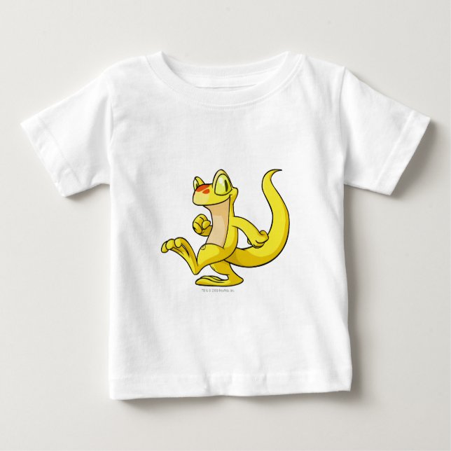Techo Yellow Baby T-Shirt (Front)