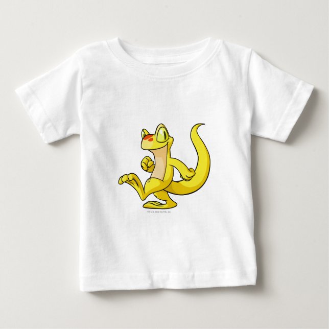 Techo Yellow Baby T-Shirt (Front)