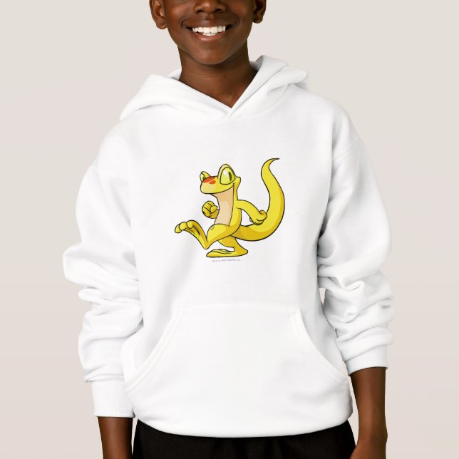 Techo Yellow Hoodie (Front)