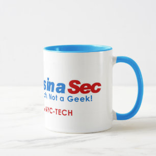Techs in A Sec 15oz Mug (NYC Style)