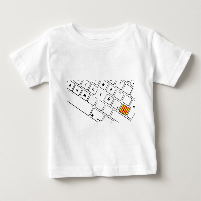 Teclat Ç Baby T-Shirt (Front)