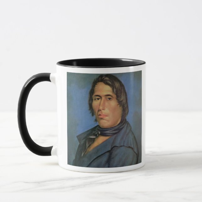 Tecumseh (1768-1813) (oil on canvas) mug (Left)
