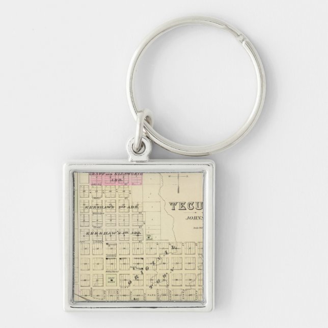 Tecumseh, Nebraska Keychain (Front)