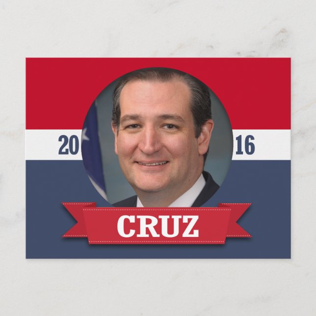 Ted Cruz 2016 Postcard (Front)