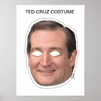 Ted Cruz Costume Poster