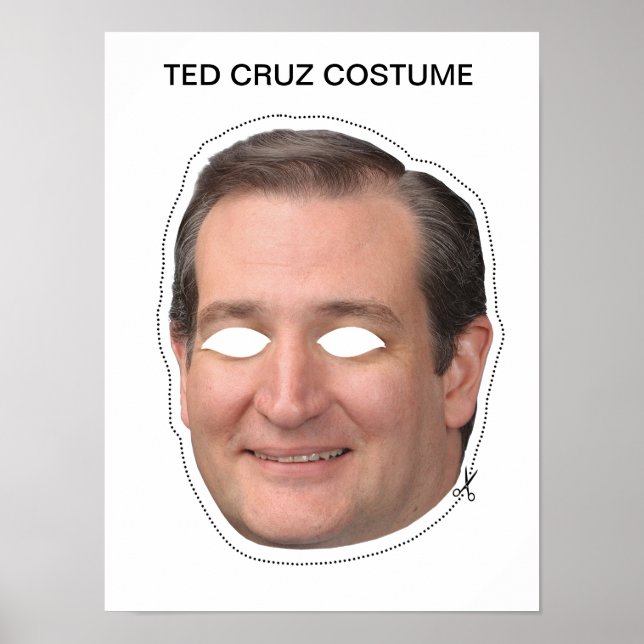 Ted Cruz Costume Poster (Front)