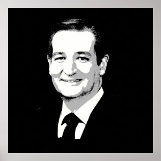 Ted Cruz Face Poster