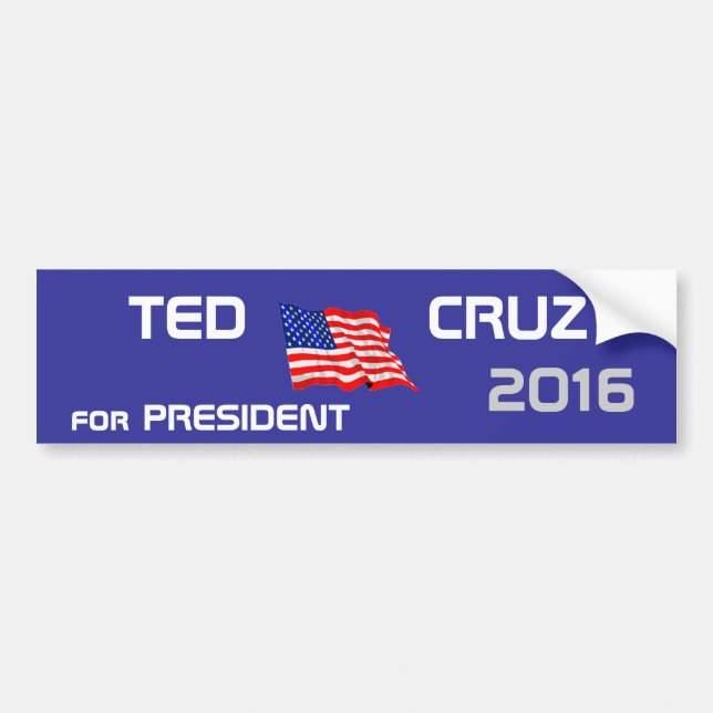 Ted Cruz for President 2016 Bumper Sticker (Front)