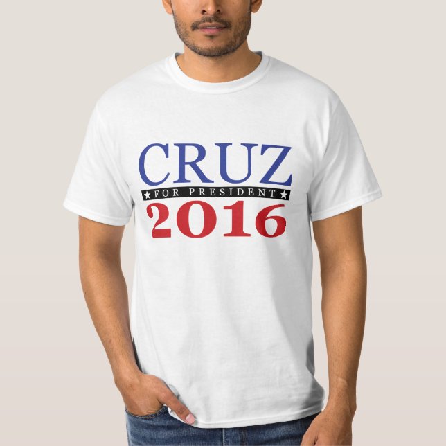 Ted Cruz For President 2016 T-Shirt (Front)