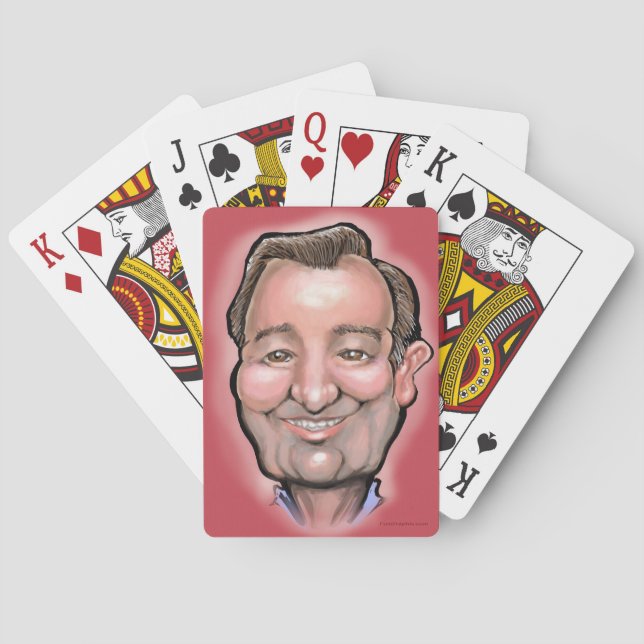 Ted Cruz Poker Cards (Back)