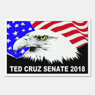 Ted Cruz Senate 2018 American Eagle popular Sign
