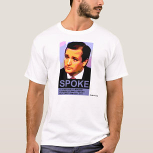 Ted Cruz Spoke, natural colors T-Shirt