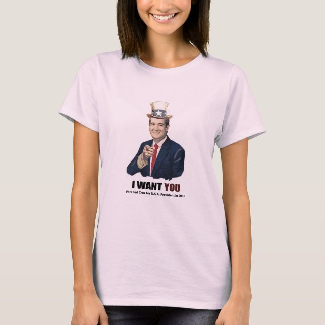 Ted Cruz T-Shirt (Front)