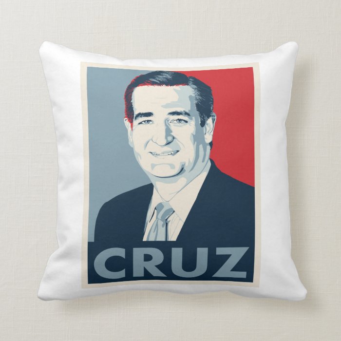 Ted Cruz Throw Pillows