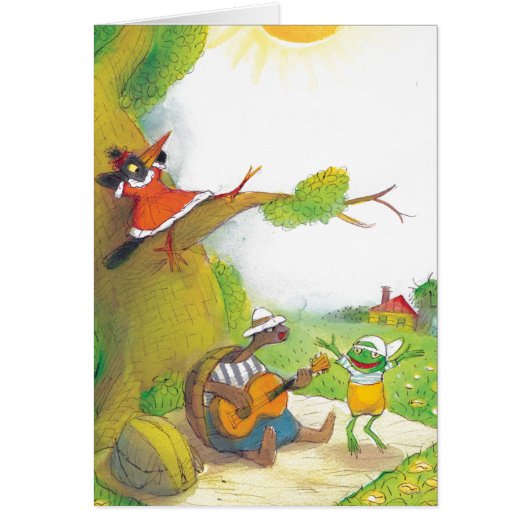 Ted, Ed and Caroll The Picnic 1 Cards (Front)