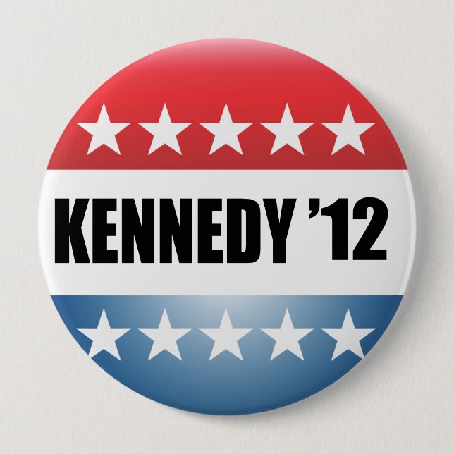 TED KENNEDY PINBACK BUTTON (Front)