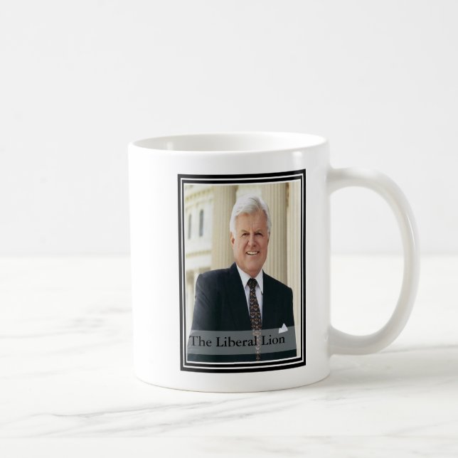 Ted Kennedy - The Liberal Lion Coffee Mug (Right)