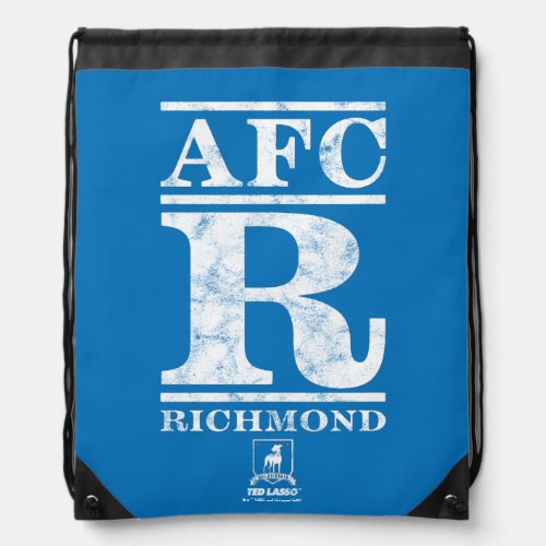 Ted Lasso  AFC R Richmond Text Logo Drawstring Bag