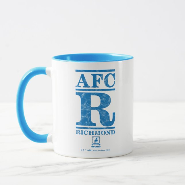 Ted Lasso | AFC R Richmond Text Logo Mug (Left)