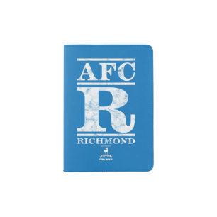 Ted Lasso AFC R Richmond Text Logo Passport Holder