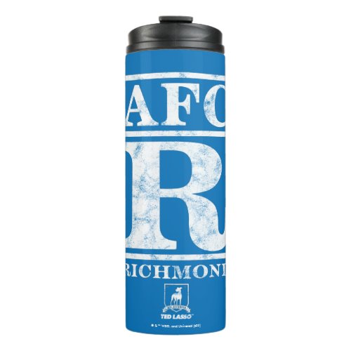 Ted Lasso  AFC R Richmond Text Logo Thermal Tumbler