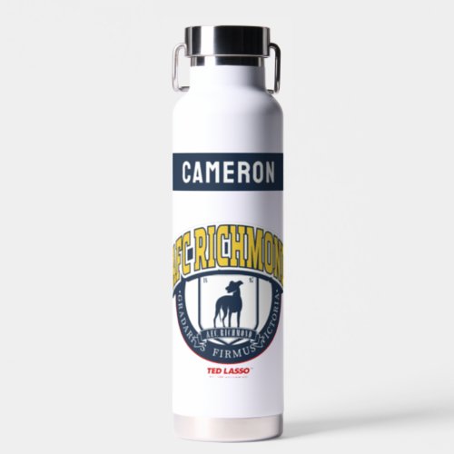 Ted Lasso  AFC Richmond Athletic  Add Your Name Water Bottle
