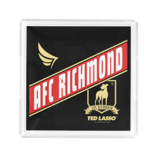 Ted Lasso AFC Richmond Athletic Banner Acrylic Tray