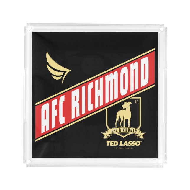 Ted Lasso | AFC Richmond Athletic Banner Acrylic Tray (Front)