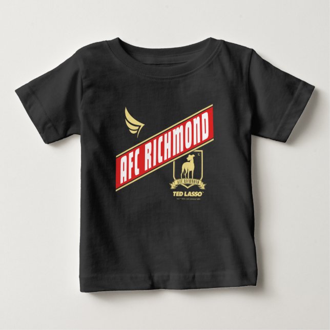 Ted Lasso | AFC Richmond Athletic Banner Baby T-Shirt (Front)