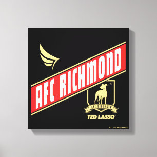 Ted Lasso AFC Richmond Athletic Banner Canvas Print