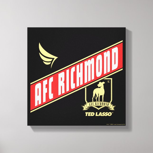 Ted Lasso | AFC Richmond Athletic Banner Canvas Print (Front)