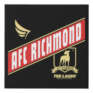 Ted Lasso AFC Richmond Athletic Banner Faux Canvas Print