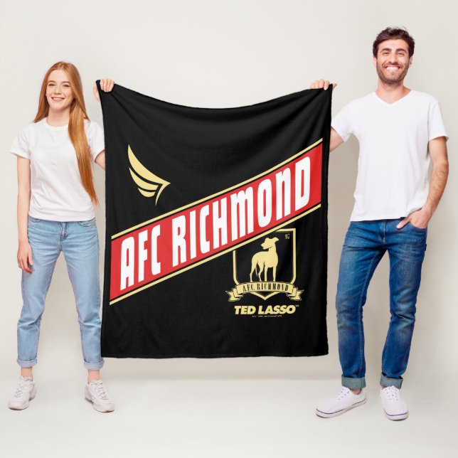 Ted Lasso | AFC Richmond Athletic Banner Fleece Blanket (In Situ)