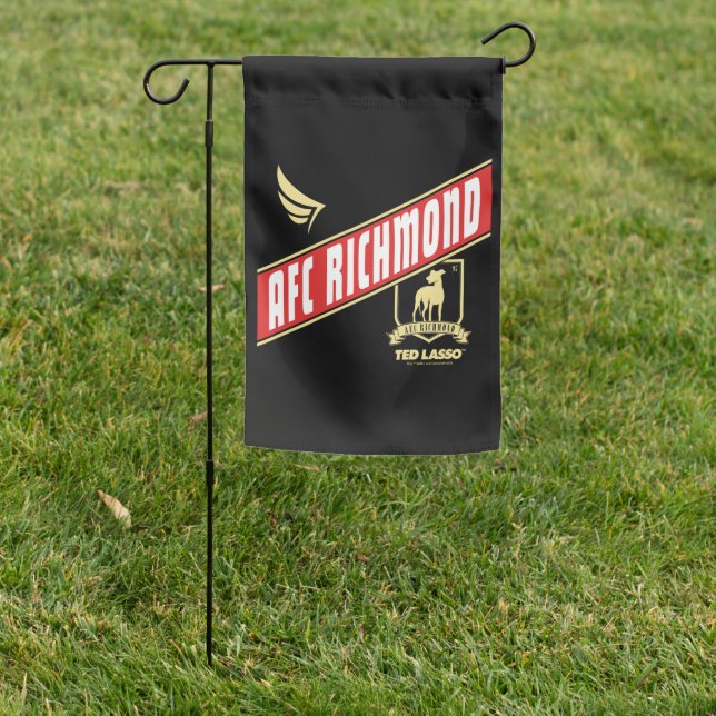 Ted Lasso | AFC Richmond Athletic Banner Garden Flag (In SItu)